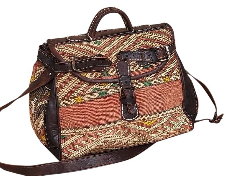 Vintage Kilim Travel Bag – Custom order only
