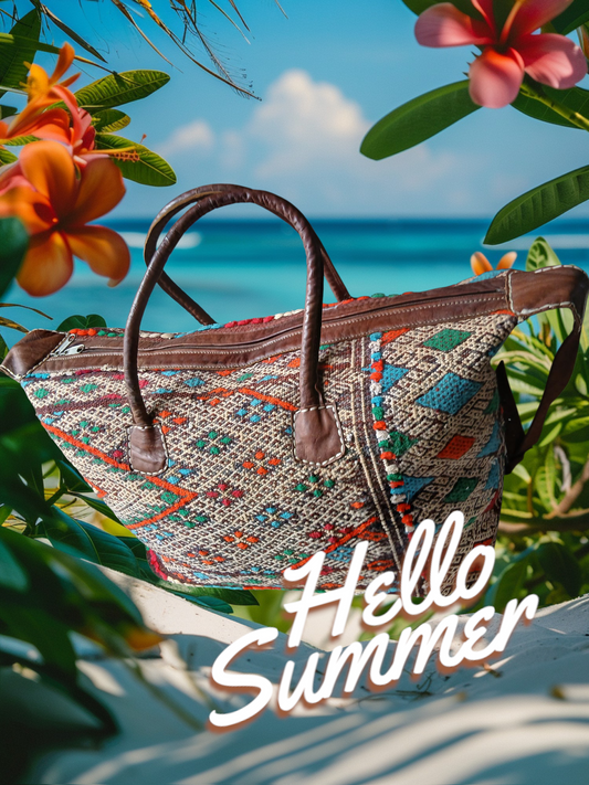 Kilim Travel Bag – Custom order only - Bespoke Handcrafted KilimBags