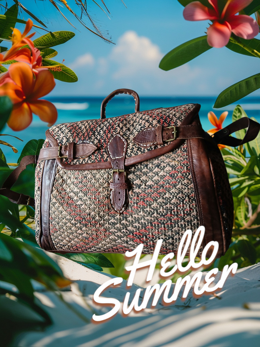 Kilim Travel Bag – Custom order only - Bespoke Handcrafted KilimBags