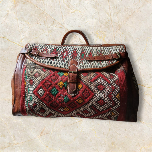 Custom order kilim Travel bag - Bespoke Handcrafted KilimBags