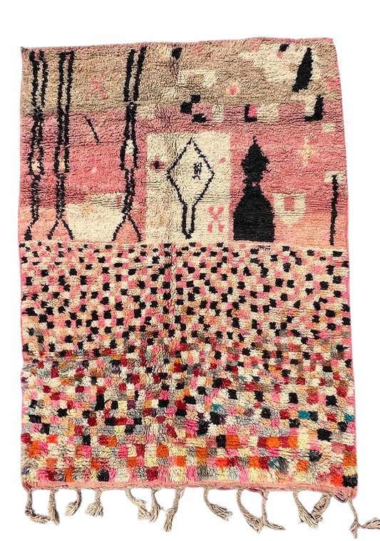 Custom order| Abstract Wool Design Carpet - Bespoke Handcrafted KilimBags