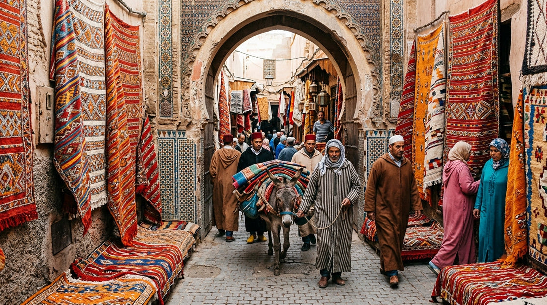 Moroccan berber carpets aren't just floor coverings, they are woven stories.