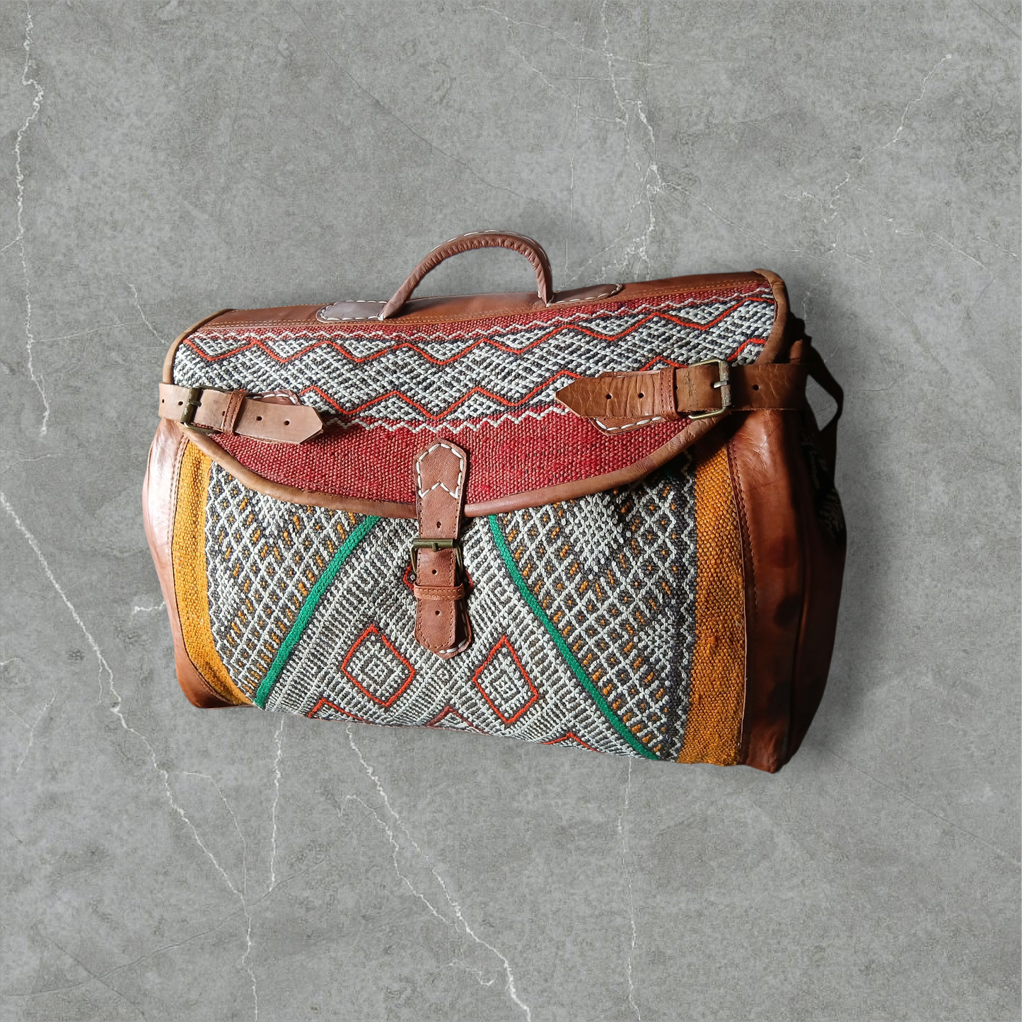 Large kilim Travel bag custom